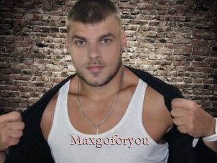 Maxgoforyou